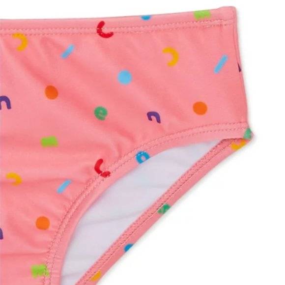 5/$20 NEW 2Pc 18M Girls CoComelon Rashguard Swimsuit Set - Picture 4 of 5